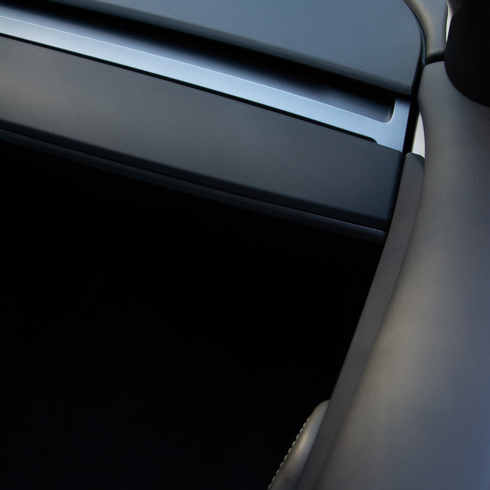 Model 3 Matte Black Dash & Doors Trim Covers